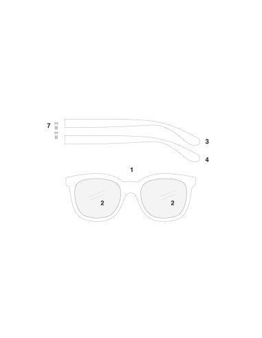 Saint Laurent Monogram SL M48S_A Sunglasses livraison gratuite